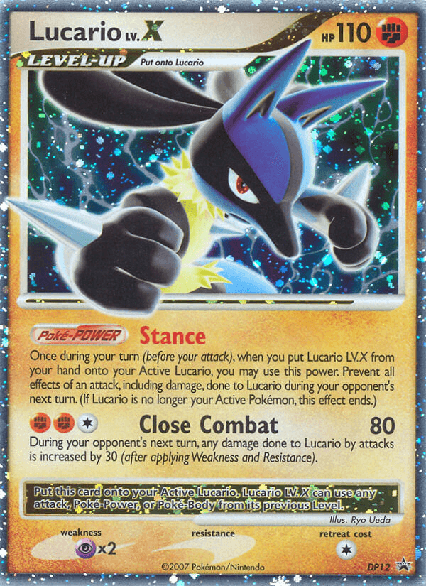 Lucario LV.X DPP-DP12