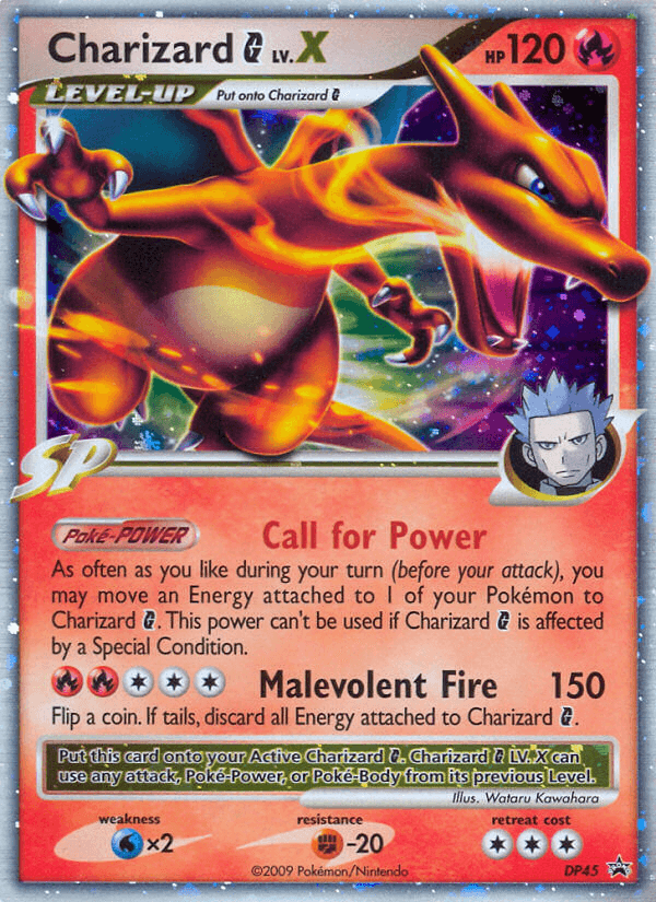 Charizard G LV.X DPP-DP45