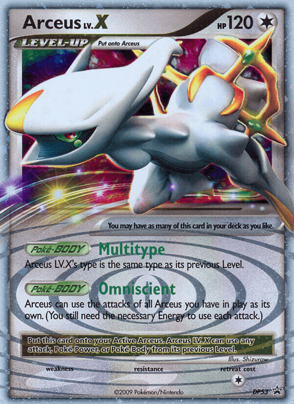 Arceus LV.X DPP-DP53