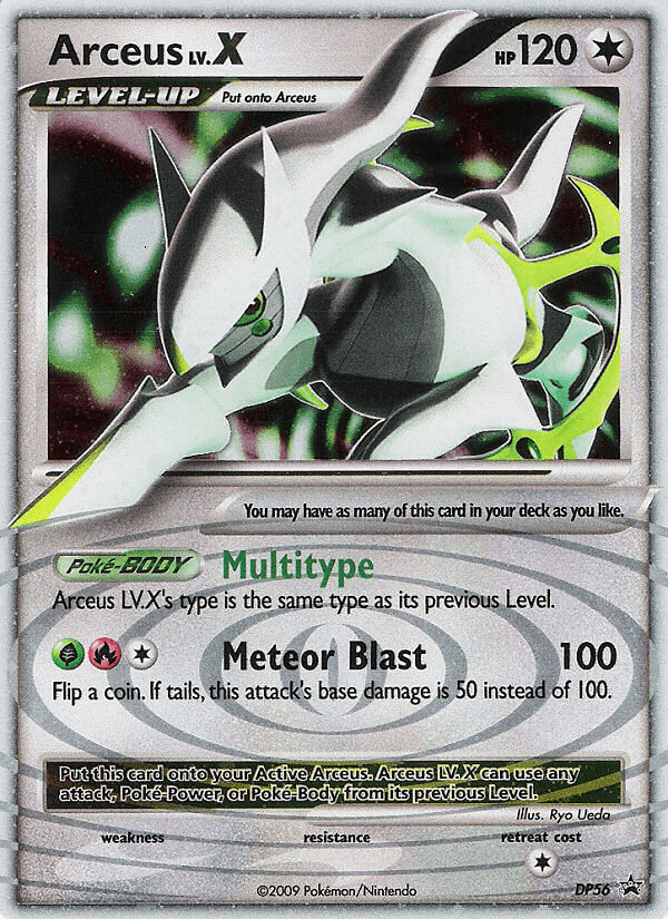 Arceus LV.X DPP-DP56
