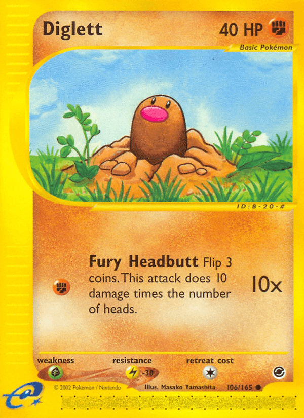 Diglett ECARD1-106