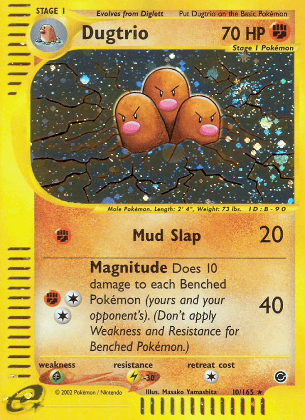 Dugtrio ECARD1-10