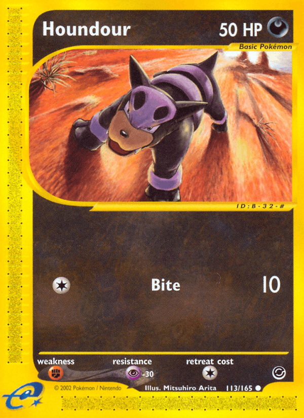 Houndour ECARD1-113