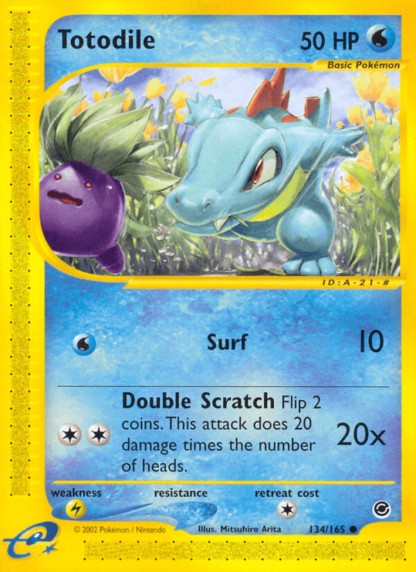 Totodile ECARD1-134