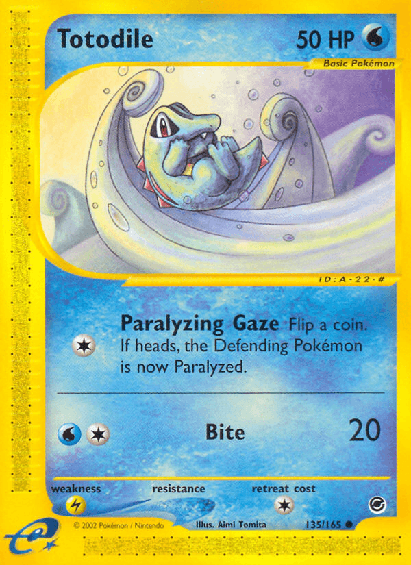 Totodile ECARD1-135