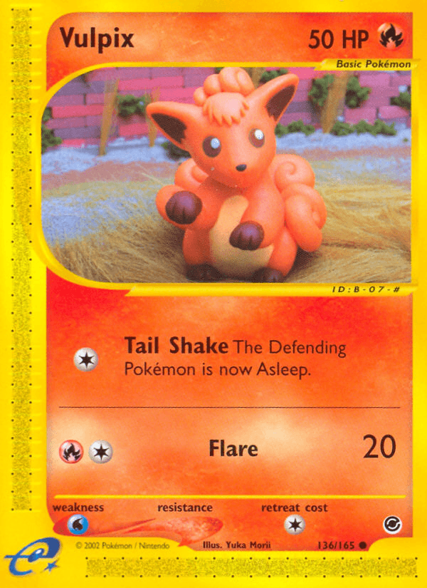 Vulpix ECARD1-136