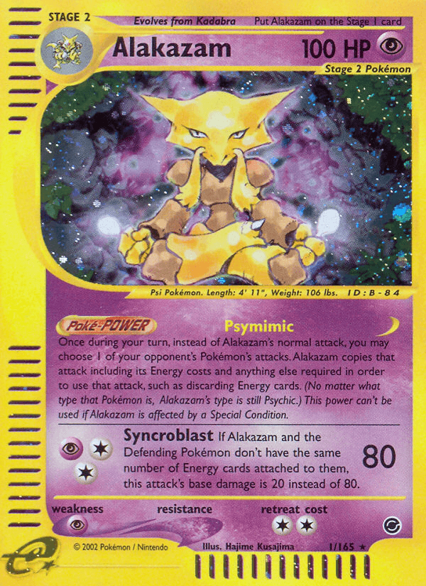 Alakazam ECARD1-1