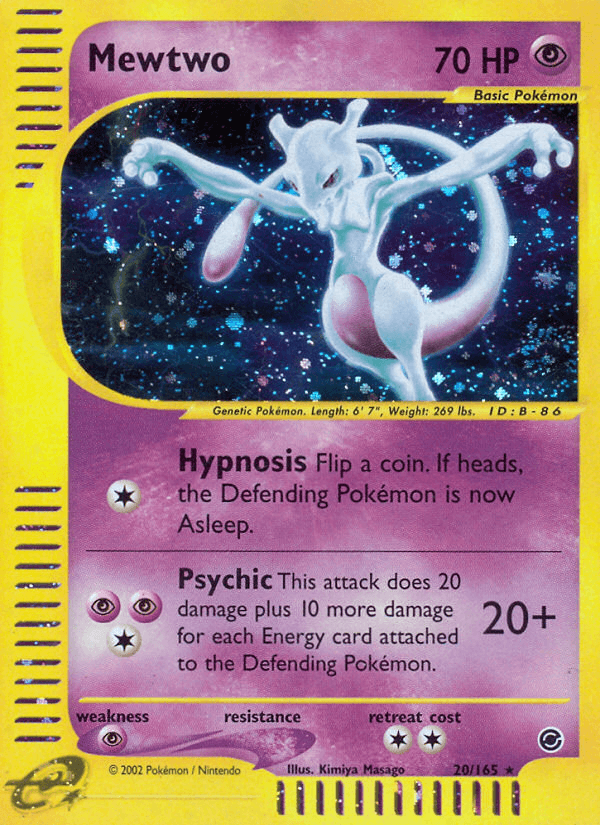 Mewtwo ECARD1-20