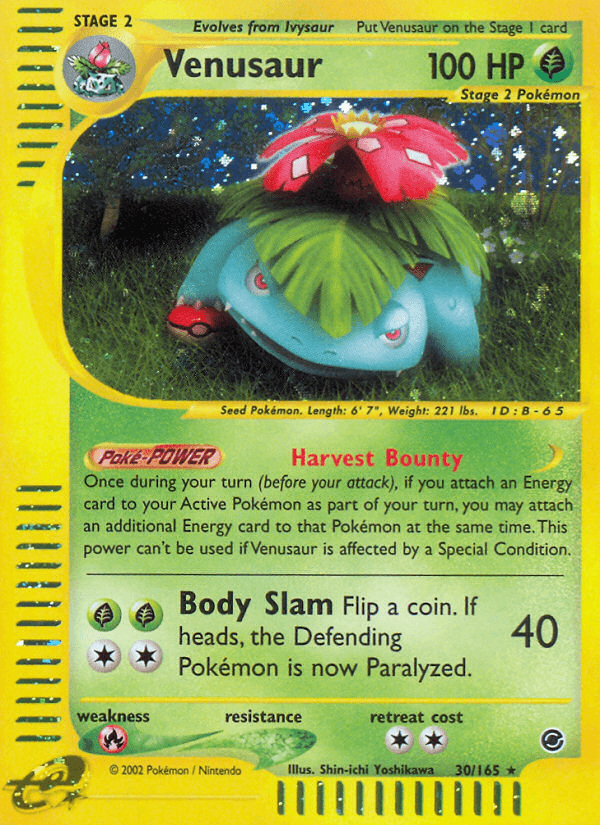 Venusaur ECARD1-30