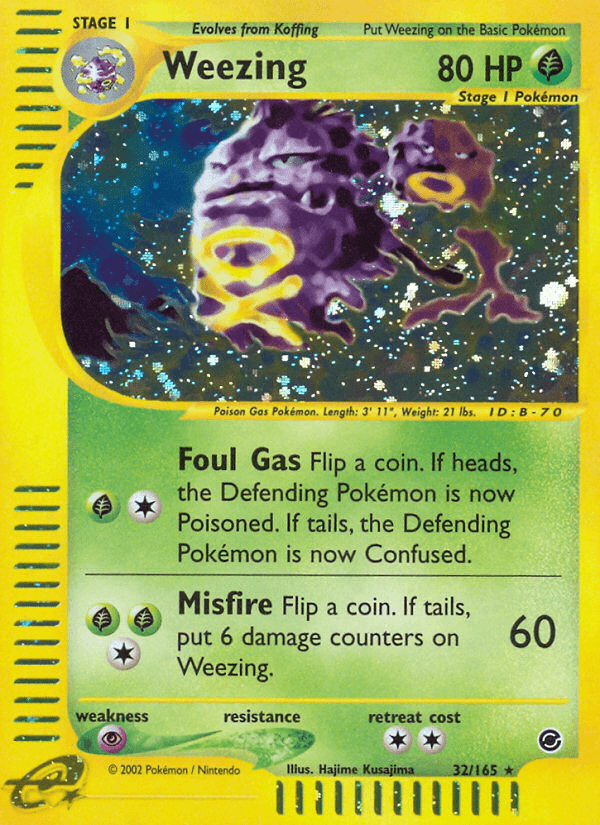 Weezing ECARD1-32
