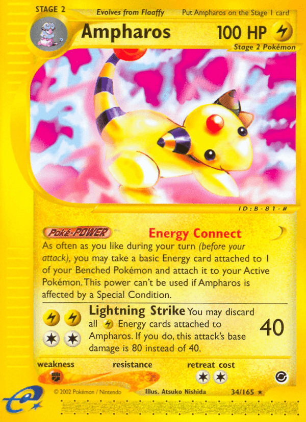 Ampharos ECARD1-34