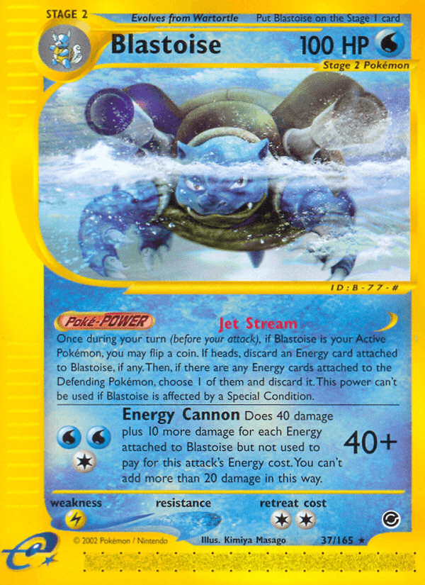 Blastoise ECARD1-37