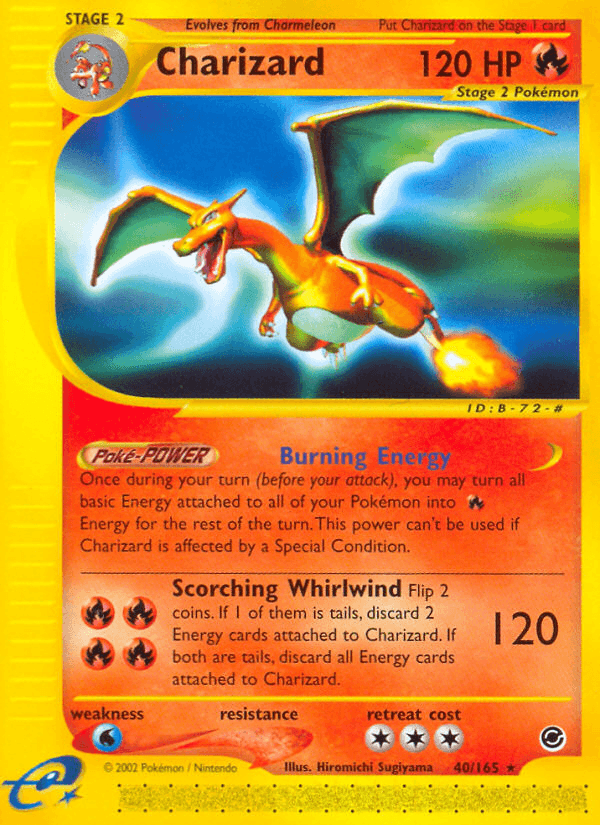 Charizard ECARD1-40
