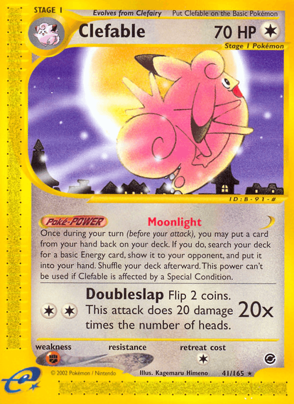 Clefable ECARD1-41
