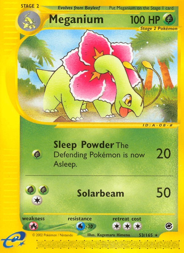 Meganium ECARD1-53