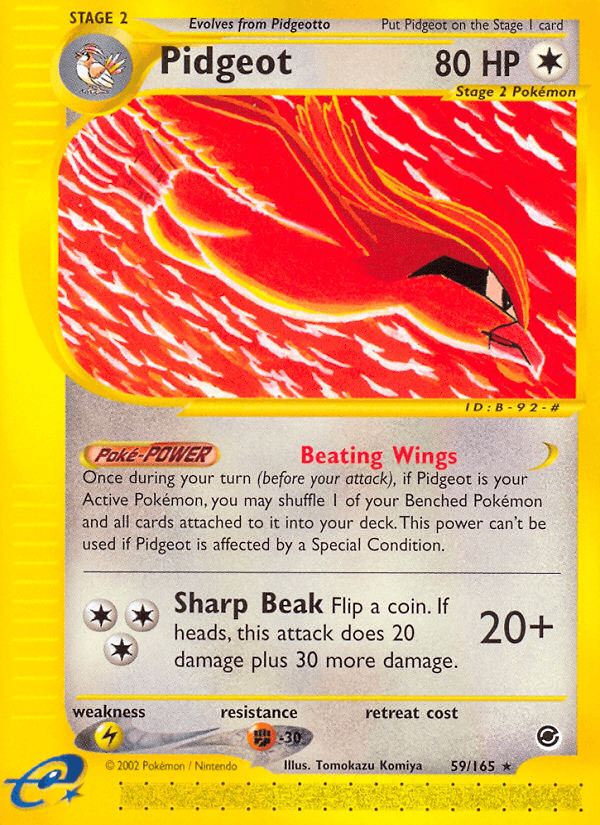 Pidgeot ECARD1-59