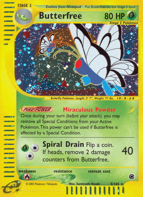 Butterfree ECARD1-5