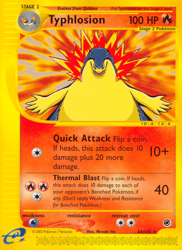 Typhlosion ECARD1-64