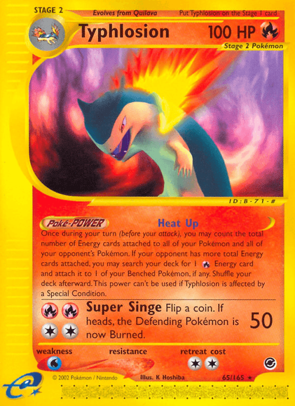 Typhlosion ECARD1-65