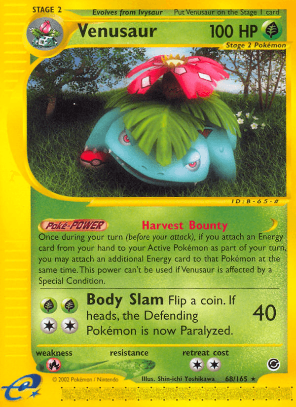 Venusaur ECARD1-68