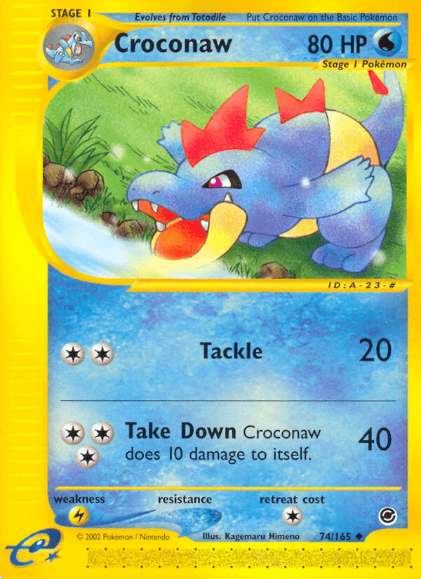 Croconaw ECARD1-74