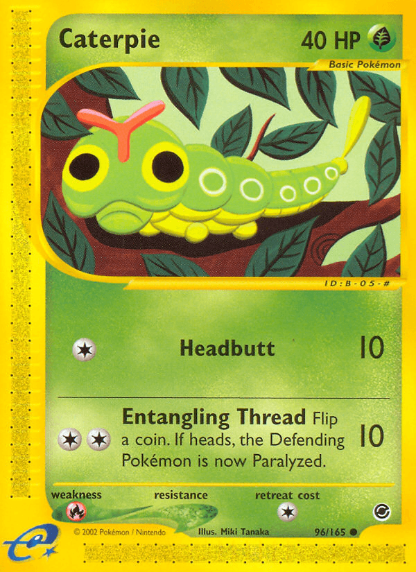 Caterpie ECARD1-96