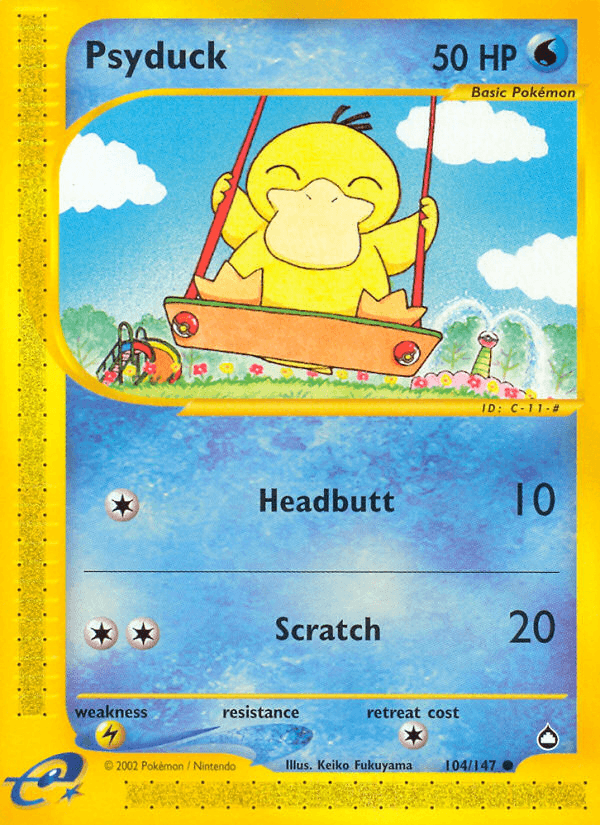 Psyduck ECARD2-104