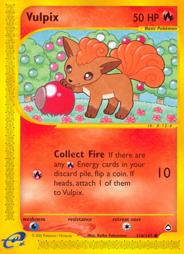 Vulpix ECARD2-116