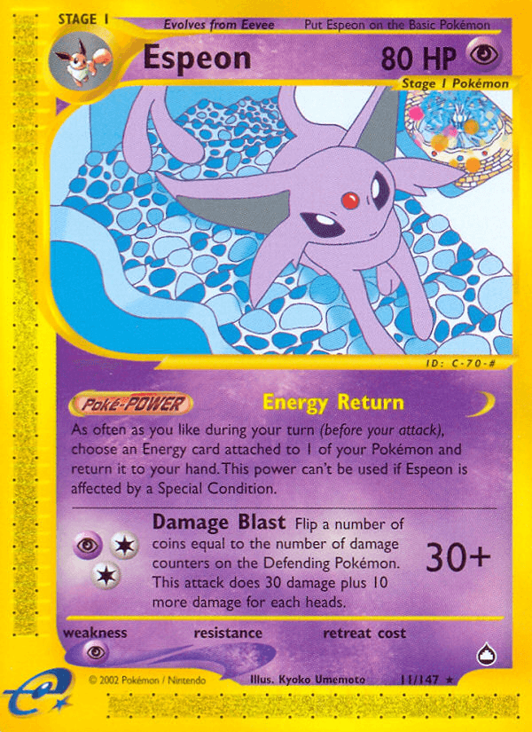 Espeon ECARD2-11
