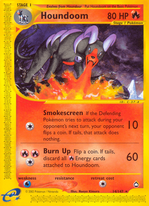 Houndoom ECARD2-14