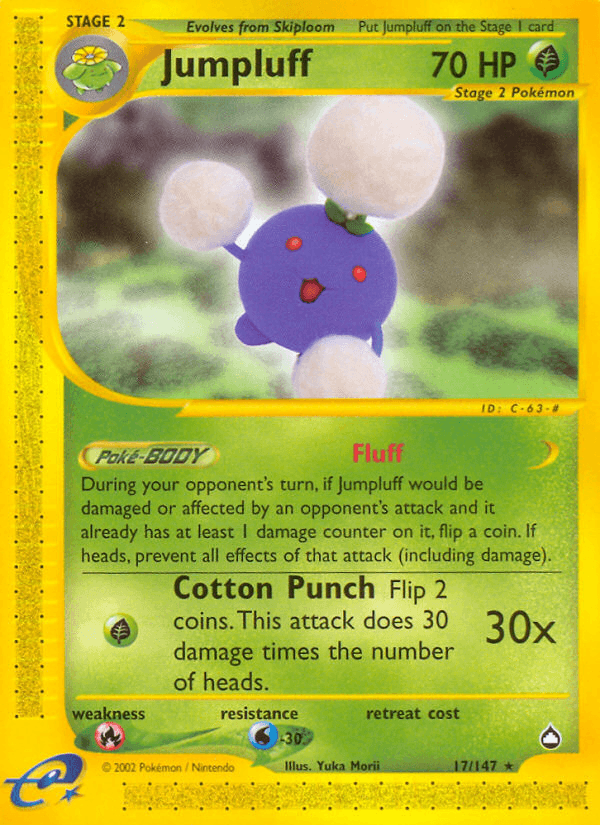 Jumpluff ECARD2-17