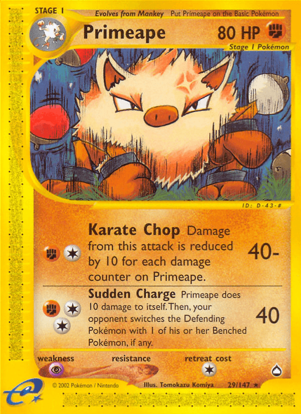 Primeape ECARD2-29