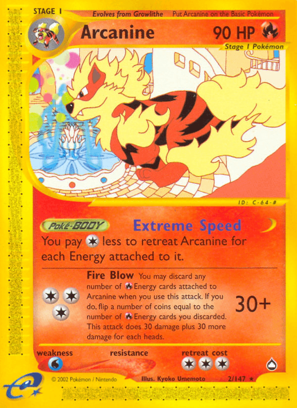 Arcanine ECARD2-2