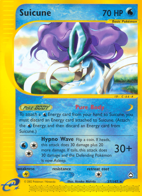 Suicune ECARD2-37