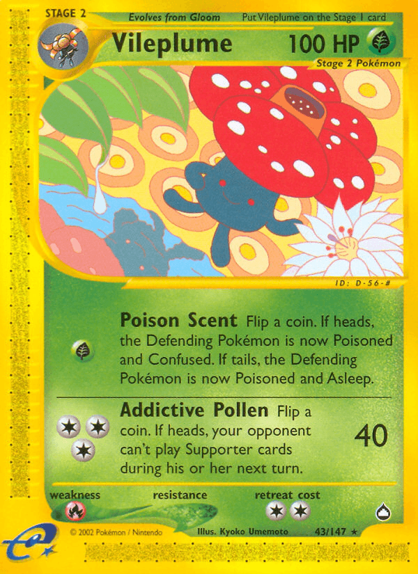 Vileplume ECARD2-43