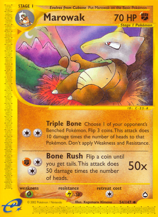 Marowak ECARD2-54