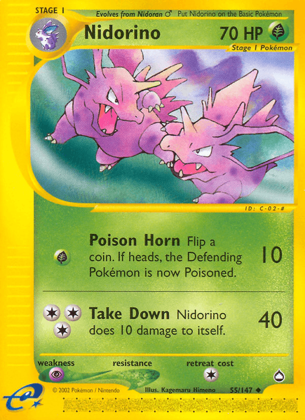 Nidorino ECARD2-55