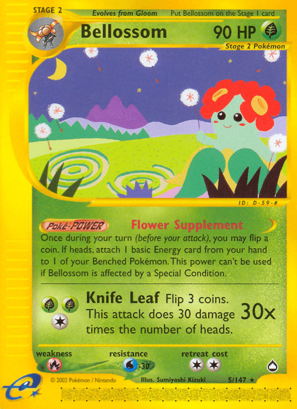 Bellossom ECARD2-5