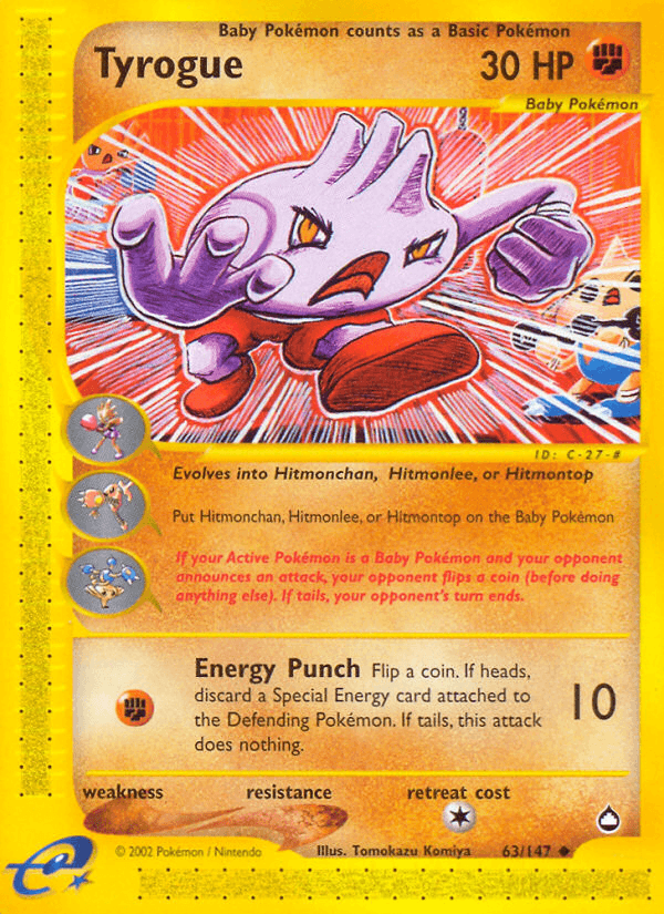 Tyrogue ECARD2-63