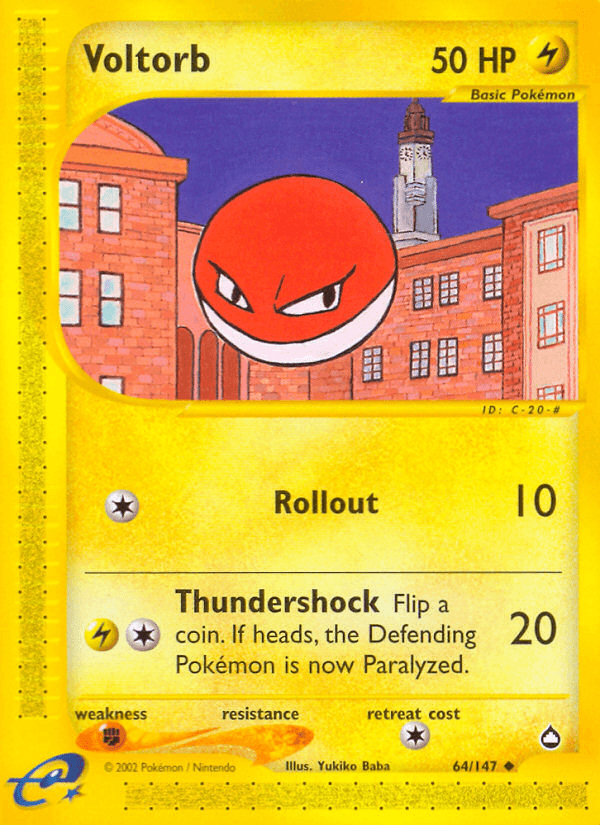 Voltorb ECARD2-64