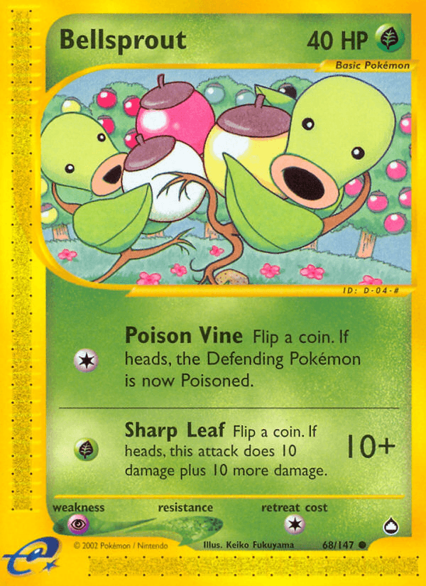 Bellsprout ECARD2-68