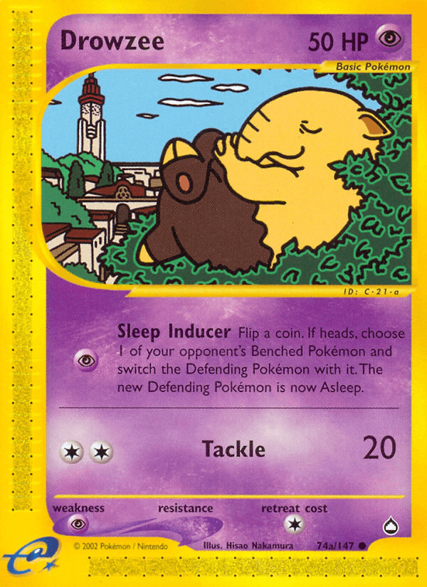 Drowzee ECARD2-74