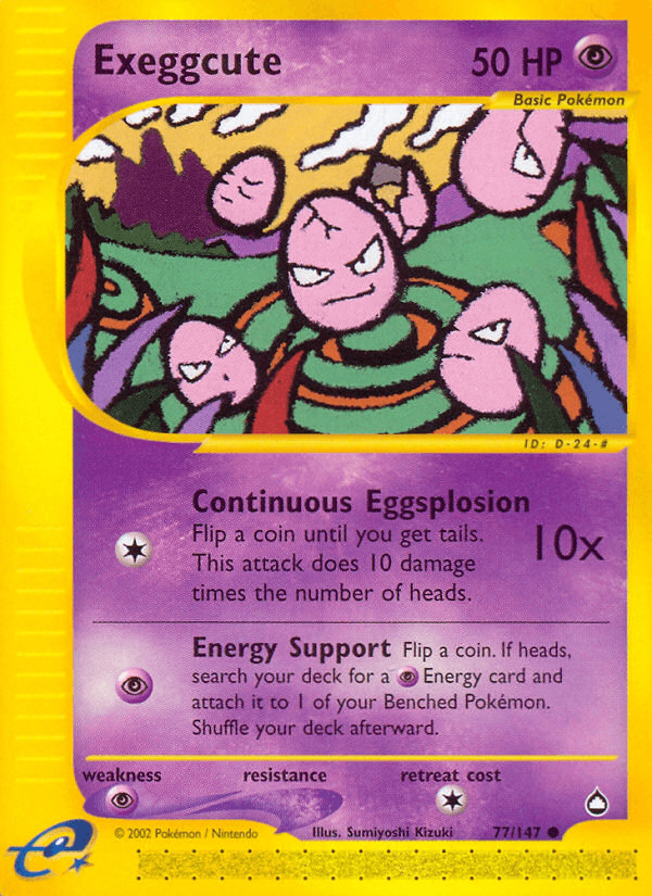 Exeggcute ECARD2-77