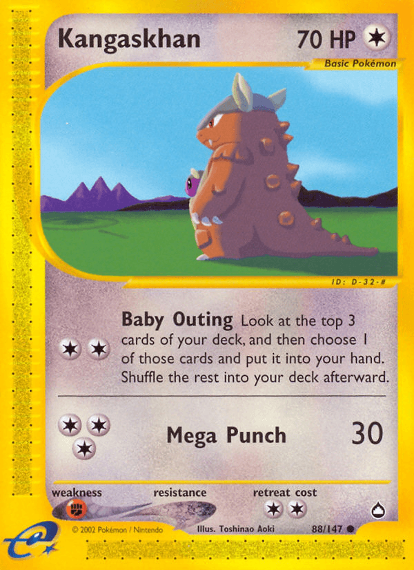 Kangaskhan ECARD2-88