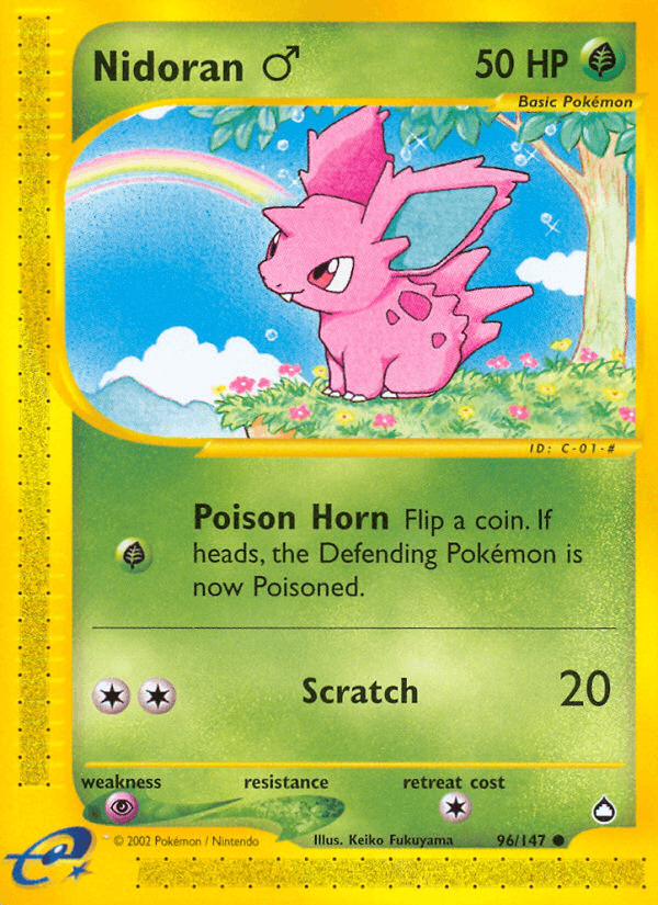 Nidoran ♂ ECARD2-96