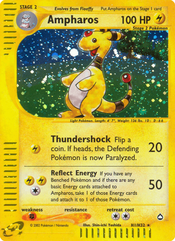 Ampharos ECARD2-H1