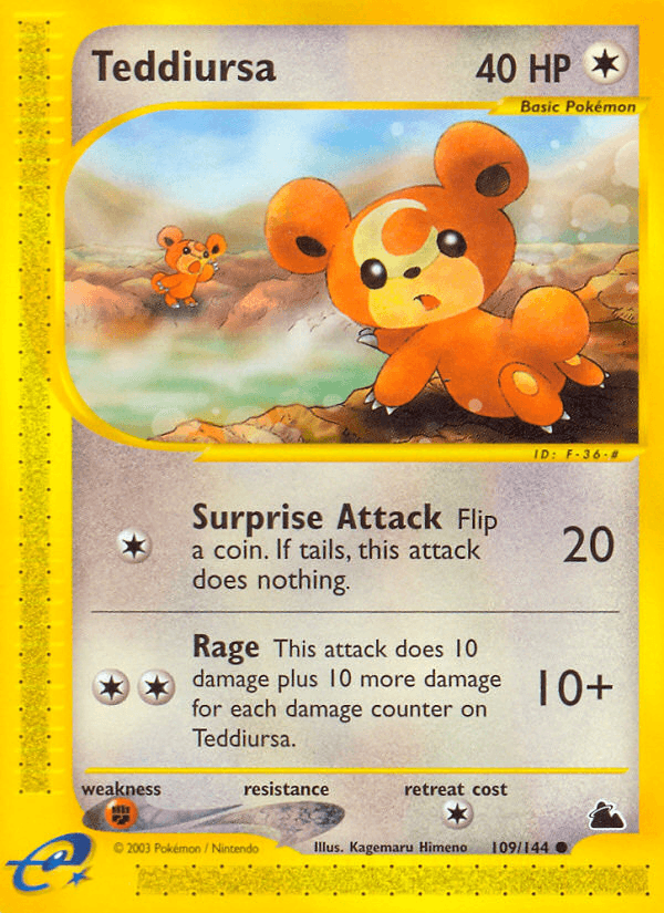 Teddiursa ECARD3-109