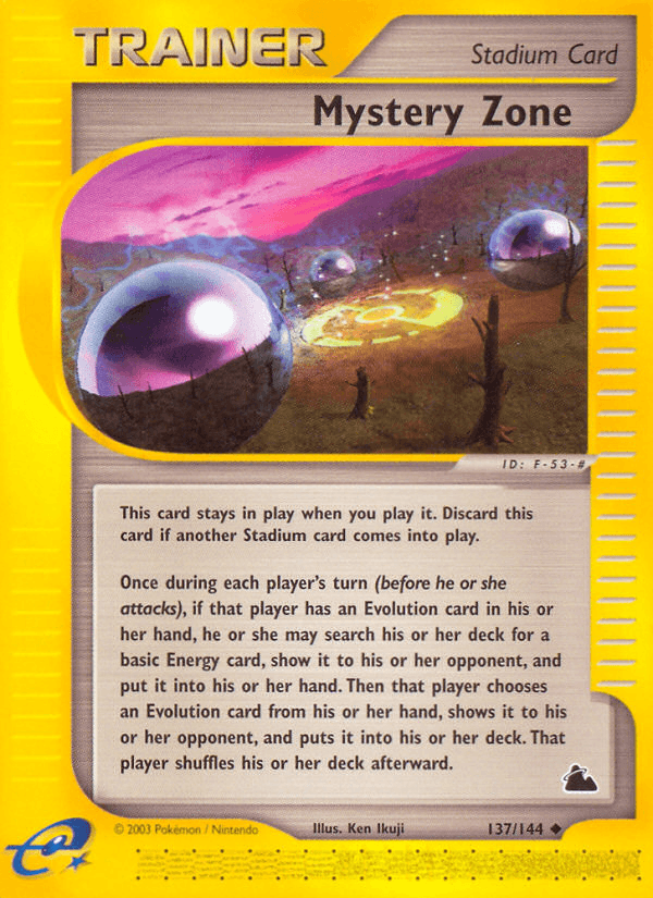 Mystery Zone ECARD3-137