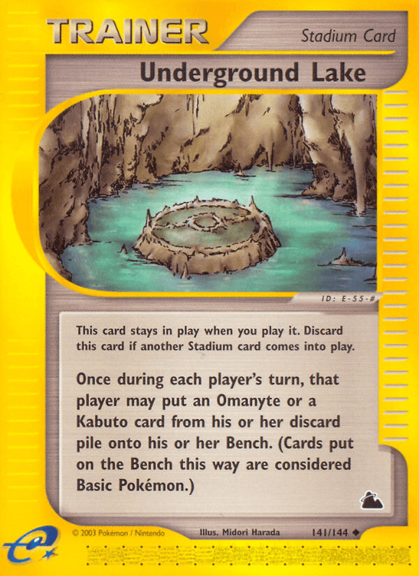 Underground Lake ECARD3-141