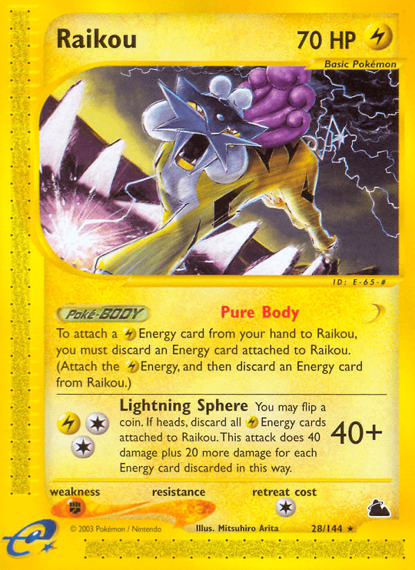 Raikou ECARD3-28